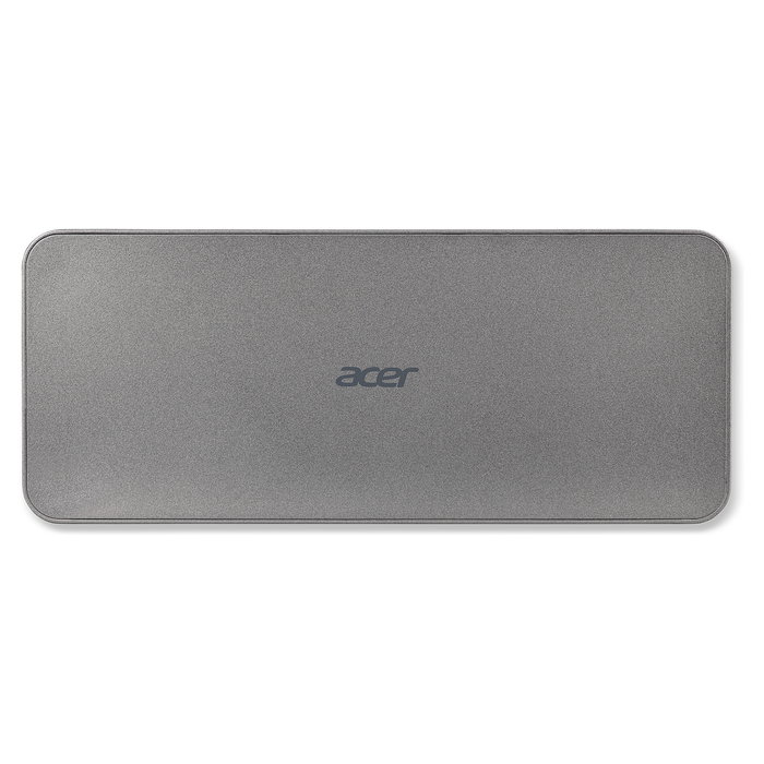 Acer D501 Docking Station USB-C - 4K Ultra HD, HDMI 2.0, DisplayPort 1.4, Ethernet LAN 1000 Mbit/s, USB 3.2, Para Chromebook