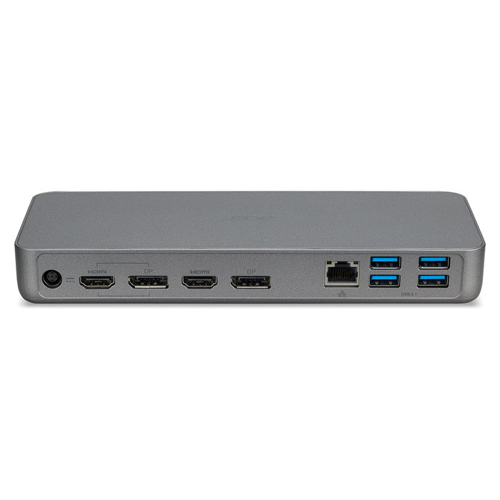 Acer D501 Docking Station USB-C - 4K Ultra HD, HDMI 2.0, DisplayPort 1.4, Ethernet LAN 1000 Mbit/s, USB 3.2, Para Chromebook