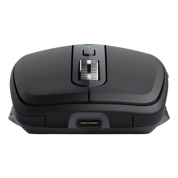 Logitech 910-006958 MX Anywhere 3S para Business Ratón Inalámbrico Grafito - Bluetooth/RF, 8000 DPI, Recargable, 6 Botones, Para Mano Derecha