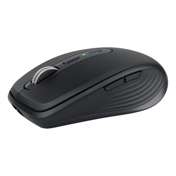 Logitech 910-006958 MX Anywhere 3S para Business Ratón Inalámbrico Grafito - Bluetooth/RF, 8000 DPI, Recargable, 6 Botones, Para Mano Derecha