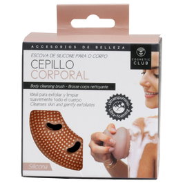 Cosmetic Club Cepillo Silicona Para Cuerpo 9 cm x 7.5 cm