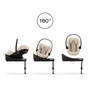 Cybex Silla de coche Base G3 i-Size 180° hasta 4 años Negro