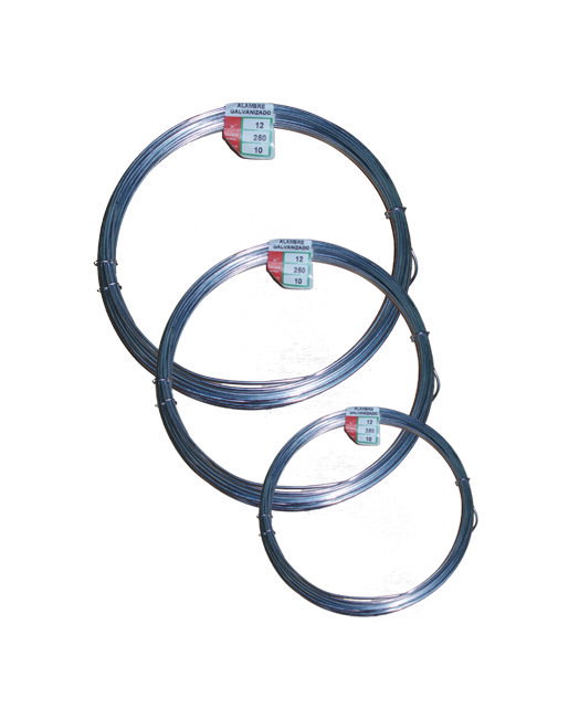 Alambre Galvanizado en Rollo Nº 4 de 0,90 mm (1/4 kg) Alambre Galvanizado en Rollo Nº 4 de 0,90 mm (1/4 kg)