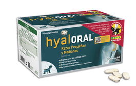 Pharmadiet HYALORAL RZ Complemento Alimenticio para Cartílago y Líquido Sinovial con Ácido Hialurónico, Colágeno y Glucosamina - 90 Cápsulas