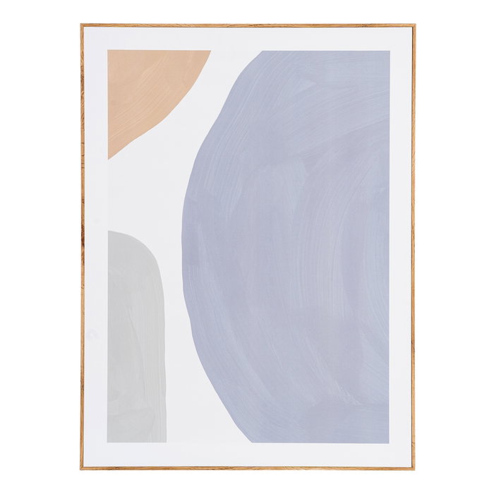 Cuadro Abstracto 2/M Madera Impreso 60 X 3 X 80 cm (Set de 2) Cuadro Abstracto 2/M Madera Impreso 60 X 3 X 80 cm (Set de 2)