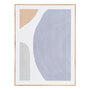 Cuadro Abstracto 2/M Madera Impreso 60 X 3 X 80 cm (Set de 2)