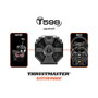 Thrustmaster T598P Volante y Pedales Negro, Rojo