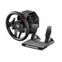 Thrustmaster T598P Volante y Pedales Negro, Rojo