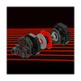 Thrustmaster T598P Volante y Pedales Negro, Rojo