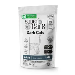 Nature's Protection Sc Dark Cat Arenque 400 gr Alimento Seco para Gatos Adultos de Todas las Razas sin Grano con Arenque