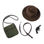 My Other Me Disfraz Arqueólogo/a Sombrero, Chaqueta, Camisa, Cinturón, Pistolera, Pistola, Látigo y Bolsa Talla 3-5 Años