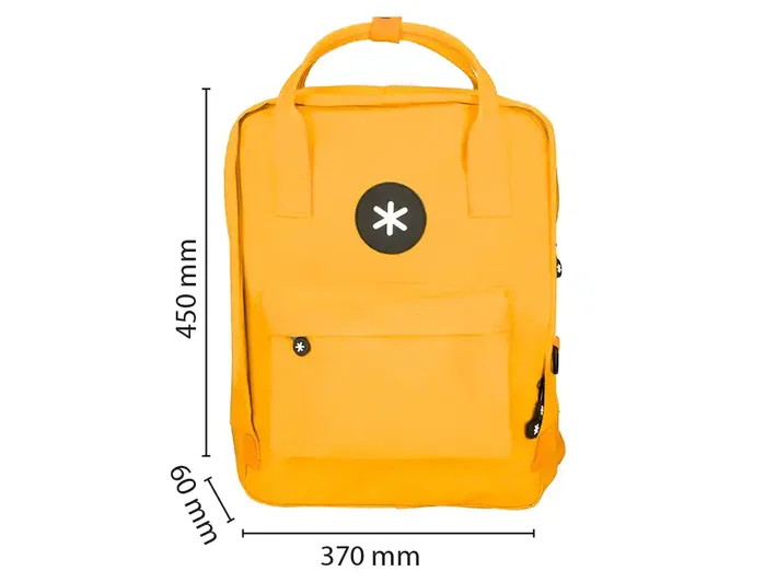 Antartik Mochila Antartik 2 asas y bolsillos exteriores Mostaza