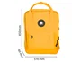 Antartik Mochila Antartik 2 asas y bolsillos exteriores Mostaza