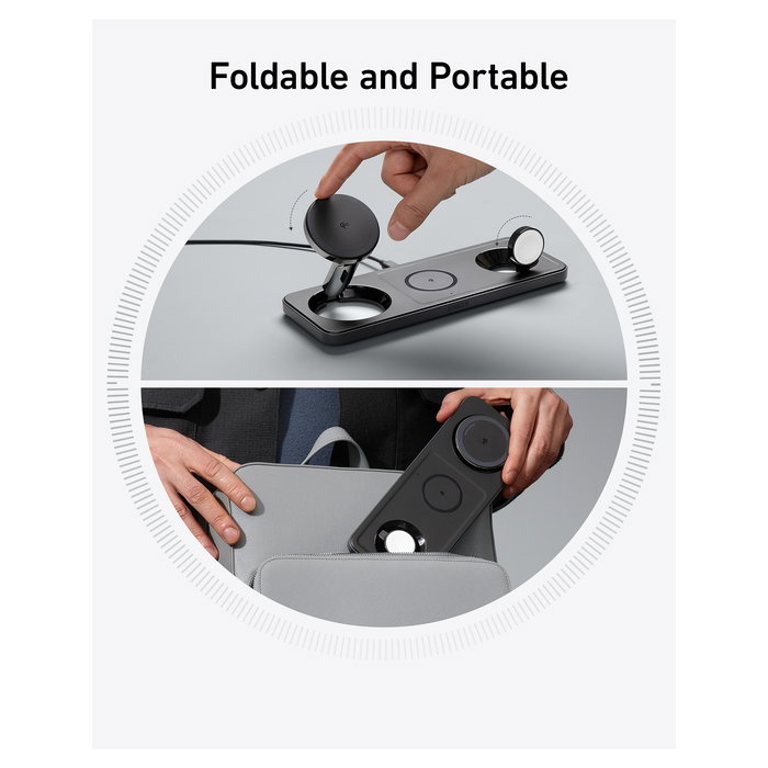 Anker MagGo Cargador Inalámbrico Magnético 15W PowerIQ Pad Negro