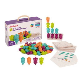 Juego Educat.Miniland Eco Color Bears (3-6 Años)