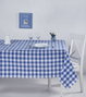 Hermia Kareli 160 Mantel Cuadros Azul 160 x 160 cm 85% Algodón 15% Poliéster