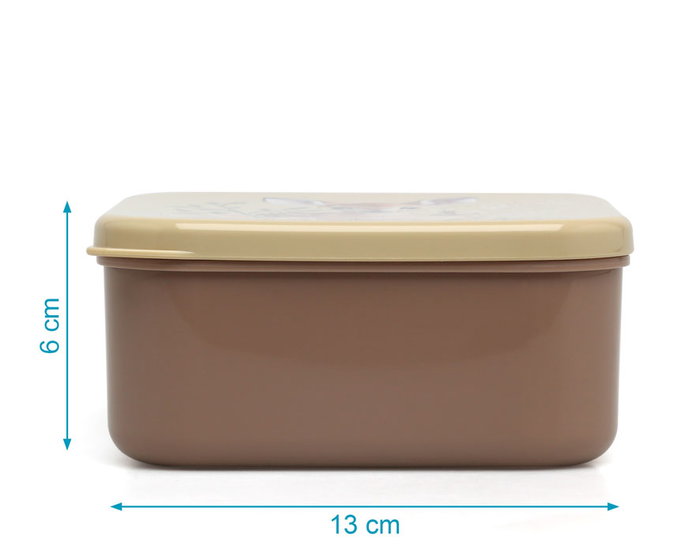 Kiokids Set Porta-Alimentos 4 Unidades Ciervo Beige Honey Colección +0 meses