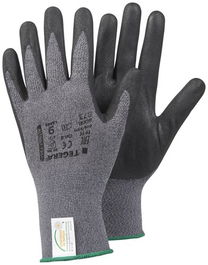 Guantes Nitrilo Tegera 873 Foam Nylon Negro Talla 8