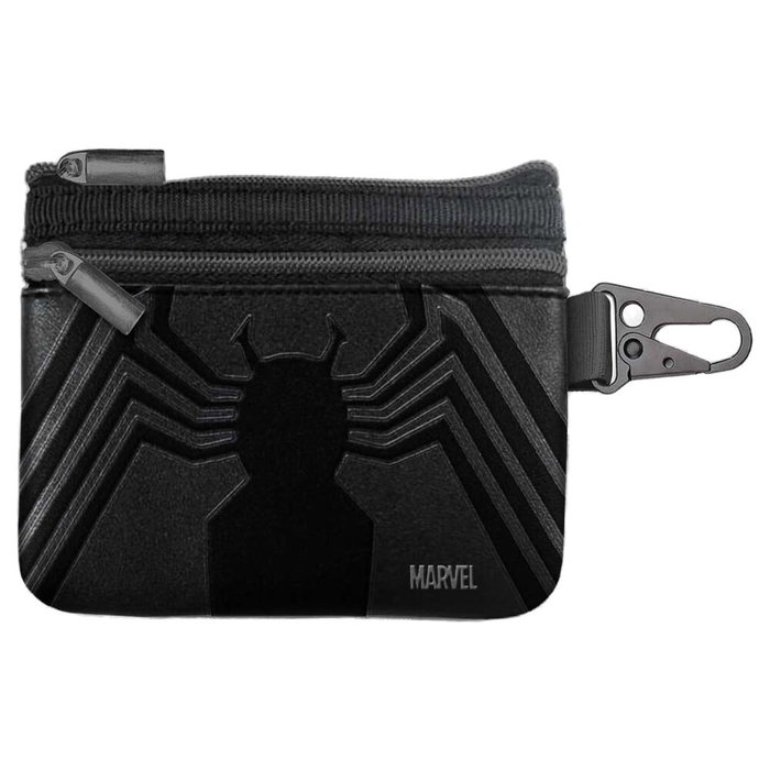 Karactermania Monedero Slim Venom Spider Negro