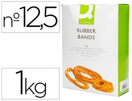 Q-connect Bandas elásticas número 12,5 1000 gr 125 x 9 mm