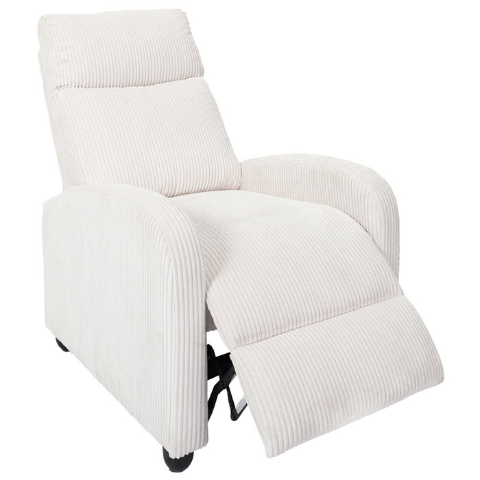 Home Deco Factory Sillón Reclinable Scott Beige Colección Cocooning