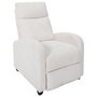 Home Deco Factory Sillón Reclinable Scott Beige Colección Cocooning