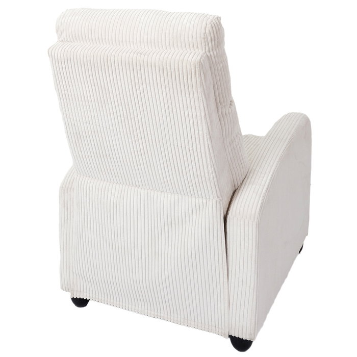 Home Deco Factory Sillón Reclinable Scott Beige Colección Cocooning