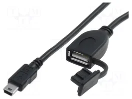 PER.PIC. Prolongador USB A tomacorriente de 1m