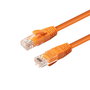 MicroConnect Cable de Parcheo CAT6A UTP 1m Naranja LSZH para Redes 10Gbit/500Mhz