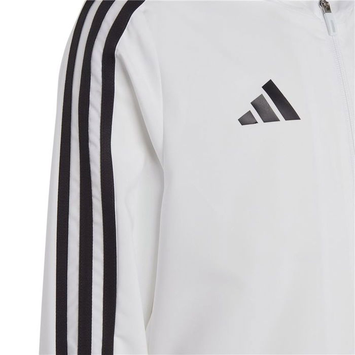 Chaqueta Deportiva para Niños Adidas Tiro 23 Blanco