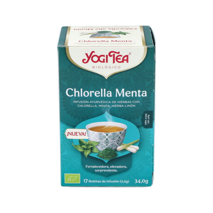 YOGI TEA Chlorella Menta 17 infusiones YOGI TEA Chlorella Menta 17 infusiones
