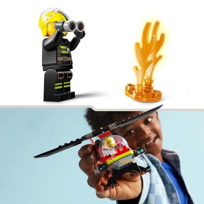 Lego City Helicóptero de Rescate de Bomberos 60411
