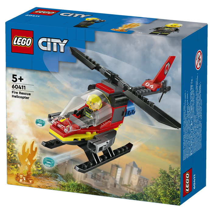 LEGO City Helicóptero de Rescate de Bomberos 60411 LEGO City Helicóptero de Rescate de Bomberos 60411
