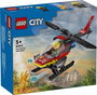 Lego City Juego de Construcción Helicóptero de Rescate de Bomberos - Edad Recomendada 5+ Años