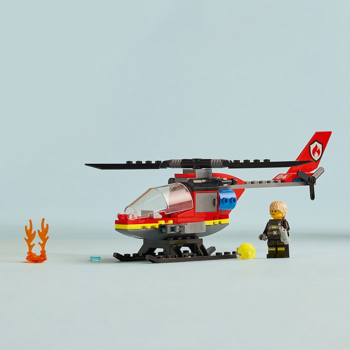 Lego City Helicóptero de Rescate de Bomberos 60411