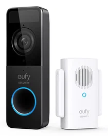 Eufy Video Doorbell 1080p - Videoportero Inteligente Inalámbrico con Batería, Visión Nocturna, WiFi, Alexa y Google Assistant, IP65