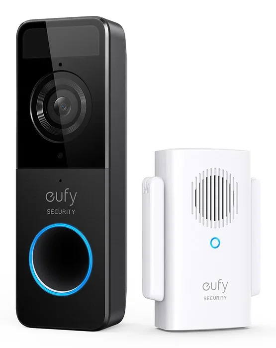 Eufy Video Doorbell 1080p - Videoportero Inteligente Inalámbrico con Batería, Visión Nocturna, WiFi, Alexa y Google Assistant, IP65