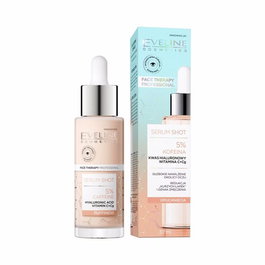 Eveline Serum Shot Multi Péptidos Rejuvenecedor Para Cara, Cuello Y Escote 30 Ml