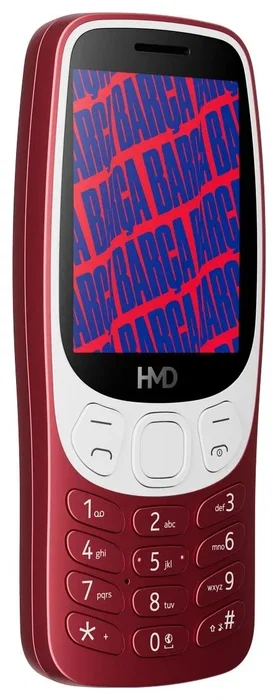 HMD Barca 3210 TA-1736 Dual SIM Granate Teléfono Móvil HMD Barca 3210 TA-1736 Dual SIM Granate Teléfono Móvil