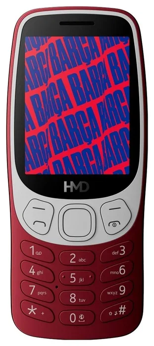 HMD Barca 3210 TA-1736 Dual SIM Granate Teléfono Móvil HMD Barca 3210 TA-1736 Dual SIM Granate Teléfono Móvil