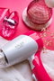 Adler AD 2259 Secador de Pelo Blanco Perlado con Rosa