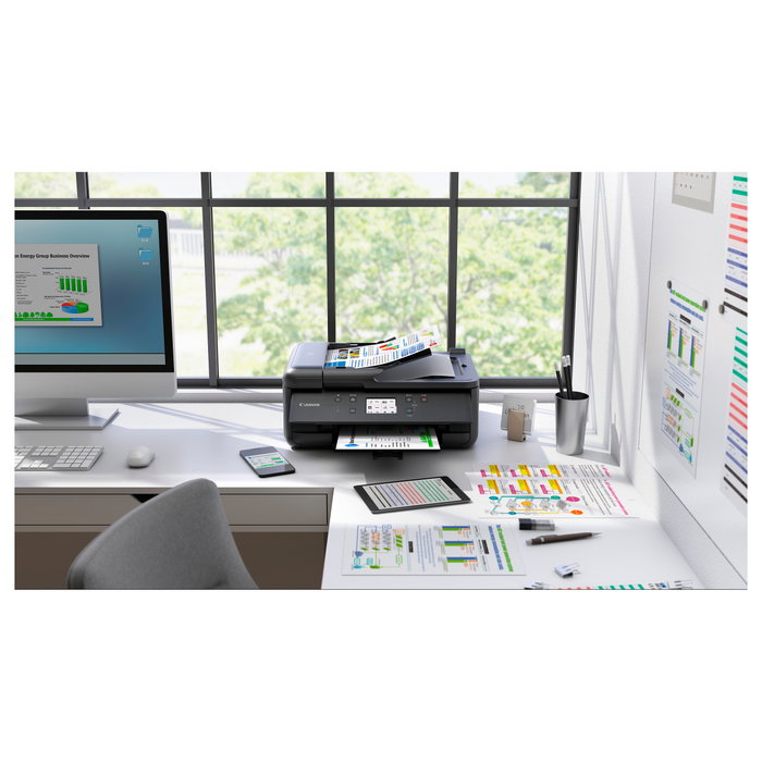 Canon PIXMA TR7650 Multifunción Negro