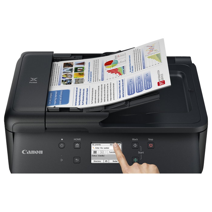 Canon PIXMA TR7650 Multifunción Negro