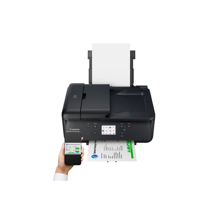 Canon PIXMA TR7650 Multifunción 4 en 1 Negro