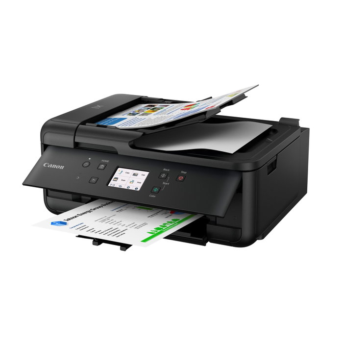 Canon PIXMA TR7650 Multifunción 4 en 1 Negro