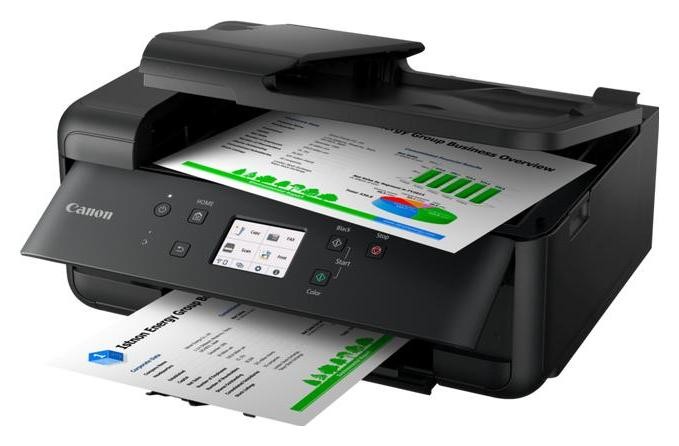 Canon PIXMA TR7650 Multifunción Negro