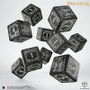 Q Workshop El Señor de los Anillos: Pack de 10 Dados D6 Moria (Glow in the dark) inevitable