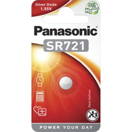 Panasonic SR-721 EL Pila de botón de óxido de plata