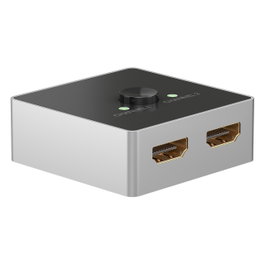 Goobay 58486 HDMI Switch 2 en 1 (4K @ 60Hz)