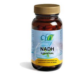CFN NADH Sublingual 10 mg - 30 Comprimidos Sublinguales - Complemento Alimenticio para Energía y Cansancio